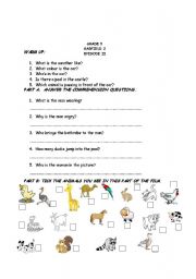 English Worksheet: Garfield 2