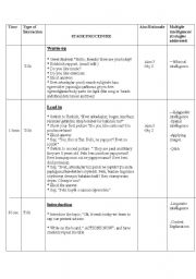 English Worksheet: present continuous