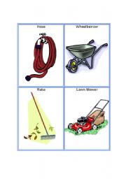 English Worksheet: Tools Part 2: Gardening Tools