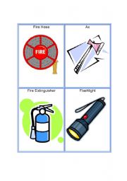 English Worksheet: Tools Part 6: Emergency Tools