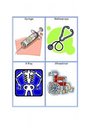 English Worksheet: Tools Part 7: Medicine Tools