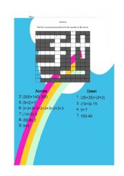 English worksheet: Easy numbers