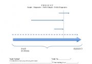 English Worksheet: Present Arrows