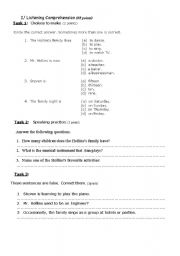 English worksheet: tasnim