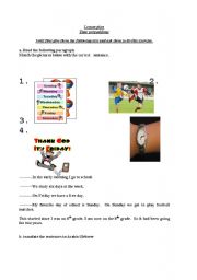 English worksheet: time prepositions 