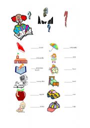 Worksheet - A or an?