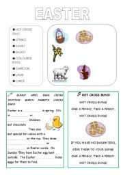 English Worksheet: EASTER