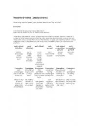 English Worksheet: Reported speech