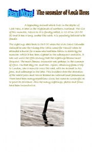 the monster of loch ness