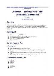 English Worksheet: if clauses type 1