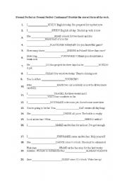 English Worksheet: PRESENT PERFECT OR PRESENT PERFECT CONTINUOUS