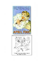 English Worksheet: April Fools Day