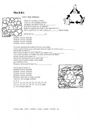 English Worksheet: The 3 