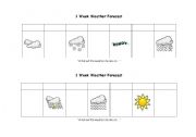 English worksheet: Weather Info Gap - Pairwork