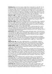 English Worksheet: illinois