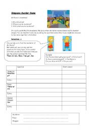 English Worksheet: Have/ has got, there is, can