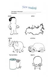 English worksheet: New Reading