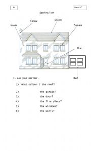 English Worksheet: Worksheet two