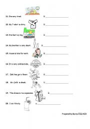 English Worksheet: 