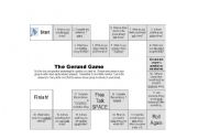 English Worksheet: The Gerund Conversation Game