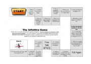 The Infinitive Conversation Game