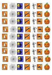 English worksheet: halloween fingerplay