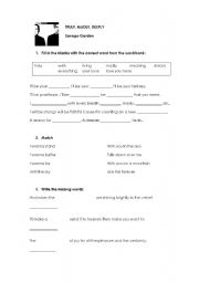 English Worksheet: Truly, Madly, Deeply