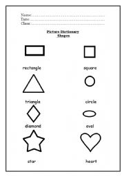 English Worksheet: Picture Dictionary