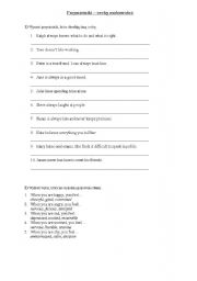 English worksheet: adjectives describing personality