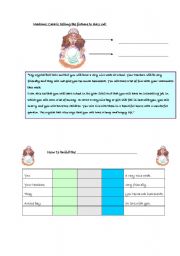 English Worksheet: Madame Zara, fortune teller