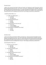 English Worksheet: Personal Information