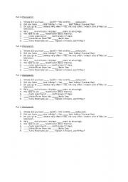 English worksheet: Articles