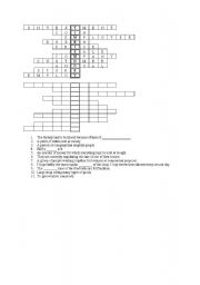 English Worksheet: Business English crossword