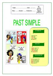 English Worksheet: Past Simple