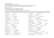 English Worksheet: Place and time prepositions