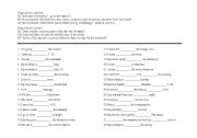 Place and time prepositions