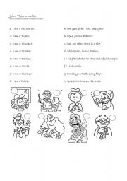 English Worksheet: Jobs