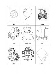 English Worksheet: memory game