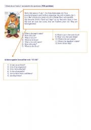 English worksheet: Second Part of the English Exercise