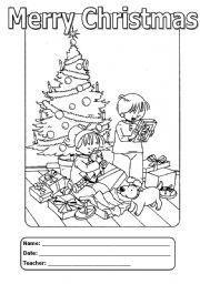 English Worksheet: christmas