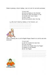 English worksheet: present perfect