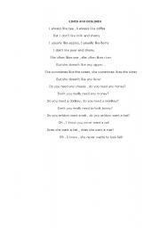 English Worksheet: Likes,Dislikes