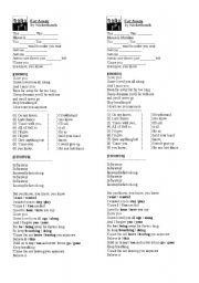 English Worksheet: Far Away