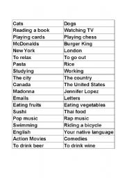 Expressing Preference + Comparatives