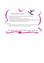 English Worksheet: Matter Experiment