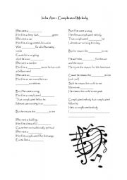 English Worksheet: Teach conditional 1 with music