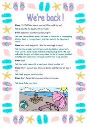 Reading Comprehension: We´re back!