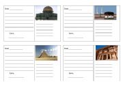 English Worksheet: Postcards