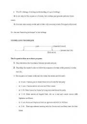 English Worksheet: virginia woolf writing style