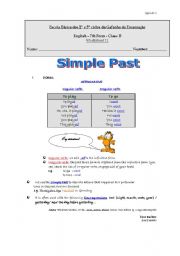 English Worksheet: Simple Past